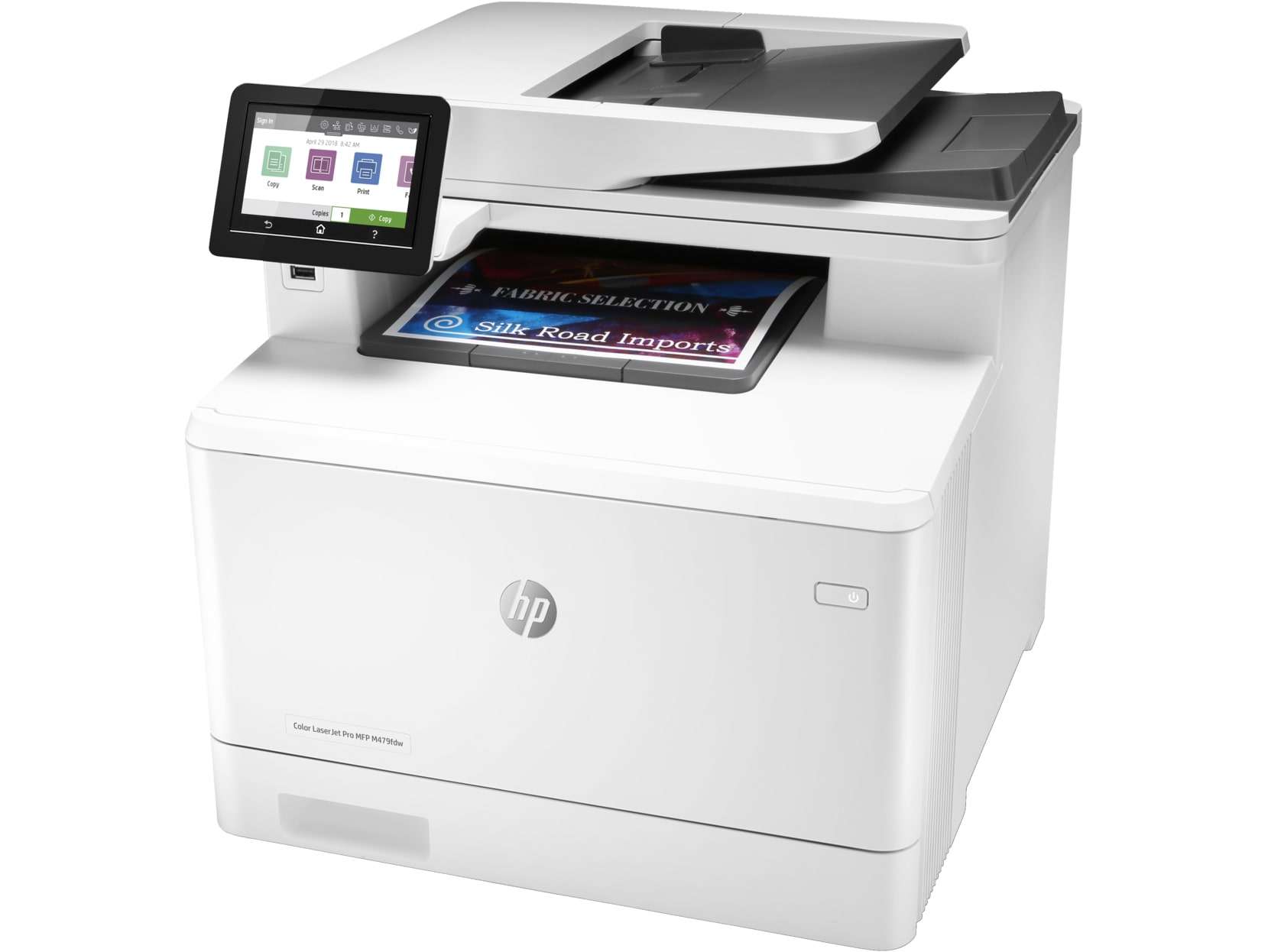 HP Color LaserJet Pro MFP M479fdw Wireless Laser Printer -Print, copy, scan, fax, email up to 28 ppm