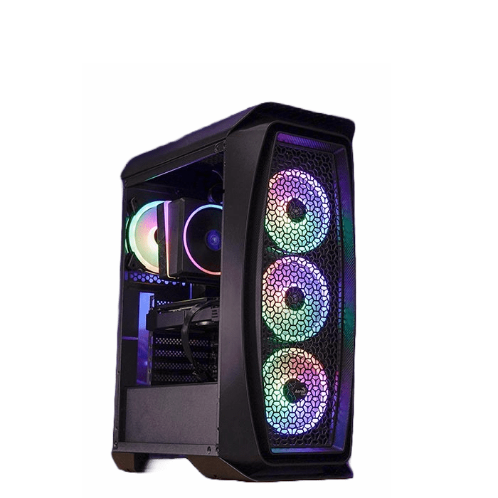 GameTrove Gaming Pc Core i5 12400F ,Fury Beast 32GB ,GeForce RTX 3050 ,500gb SSD +1TB HDD , 500W PSU , RGB Case