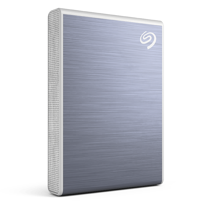 Seagate One Touch 500GB External SSD USB-C Blue | STKG500402