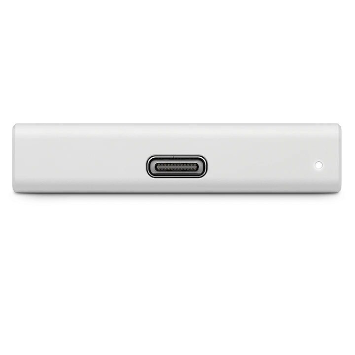 Seagate One Touch 500GB External SSD, USB-C, Blue Portable Solid State Drive, Fast Data Transfer, Compact Design | STKG500402