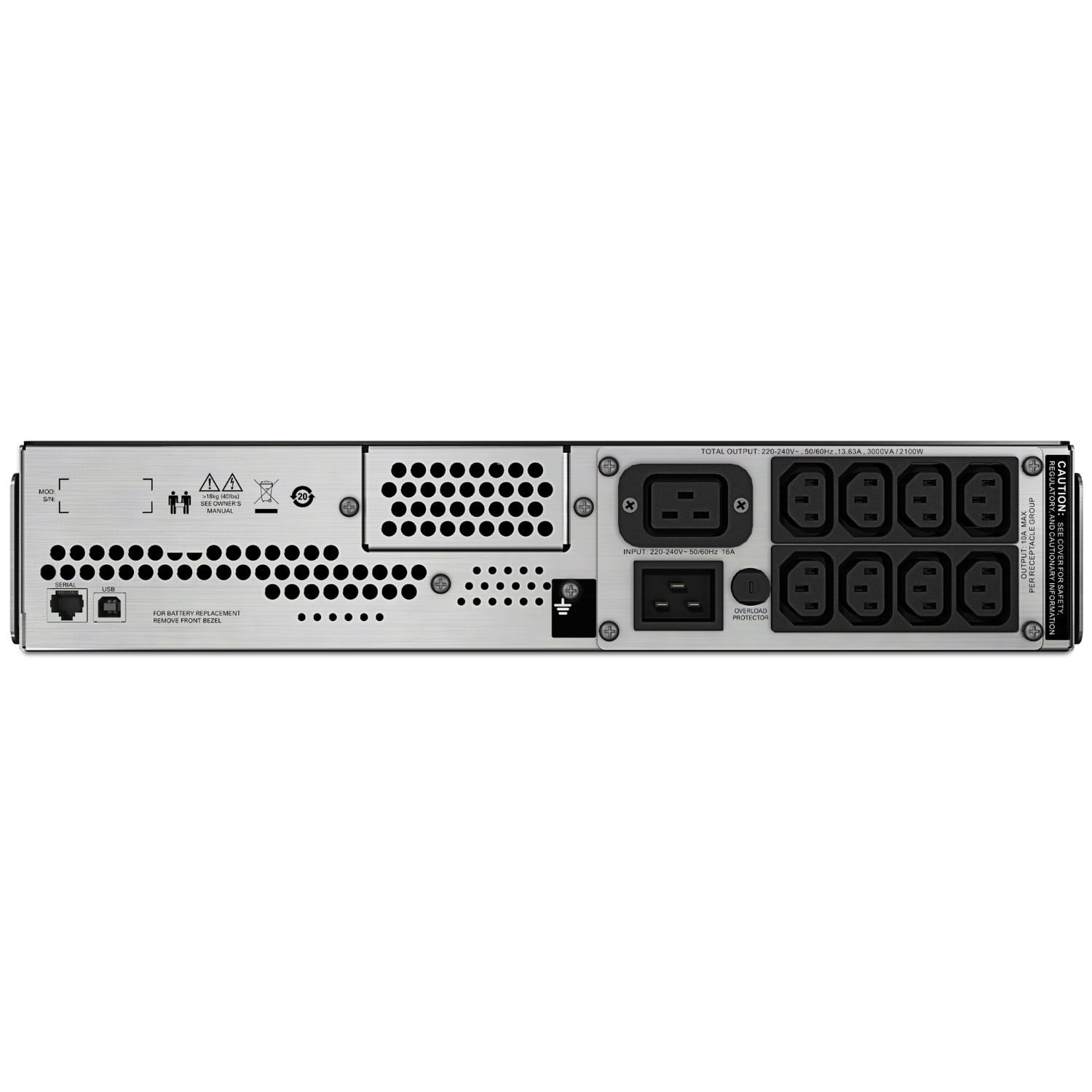 APC Smart UPS C 3000VA ,3KVA, 2100W ,Rack mount LCD 230V | SMC3000RMI2U