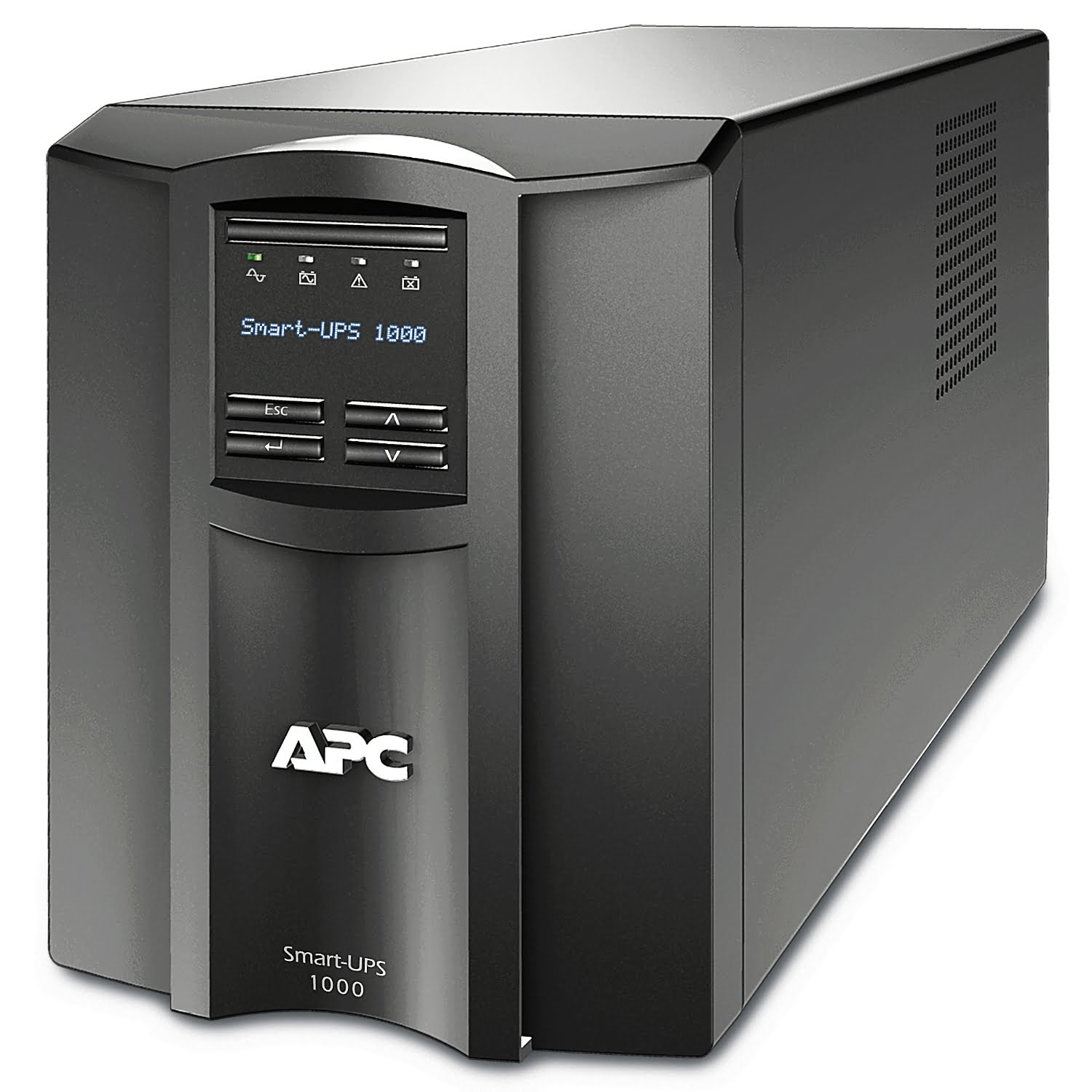 APC Smart UPS 1000VA, 1KV Line Interactive, 700W ,Tower, 230V, 8x IEC C13 outlets, SmartConnect Port+SmartSlot, AVR, LCD | SMT1000IC