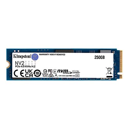 KINGSTON 250GB NV2 M.2 2280 NVMe SSD | SNV2S/250G