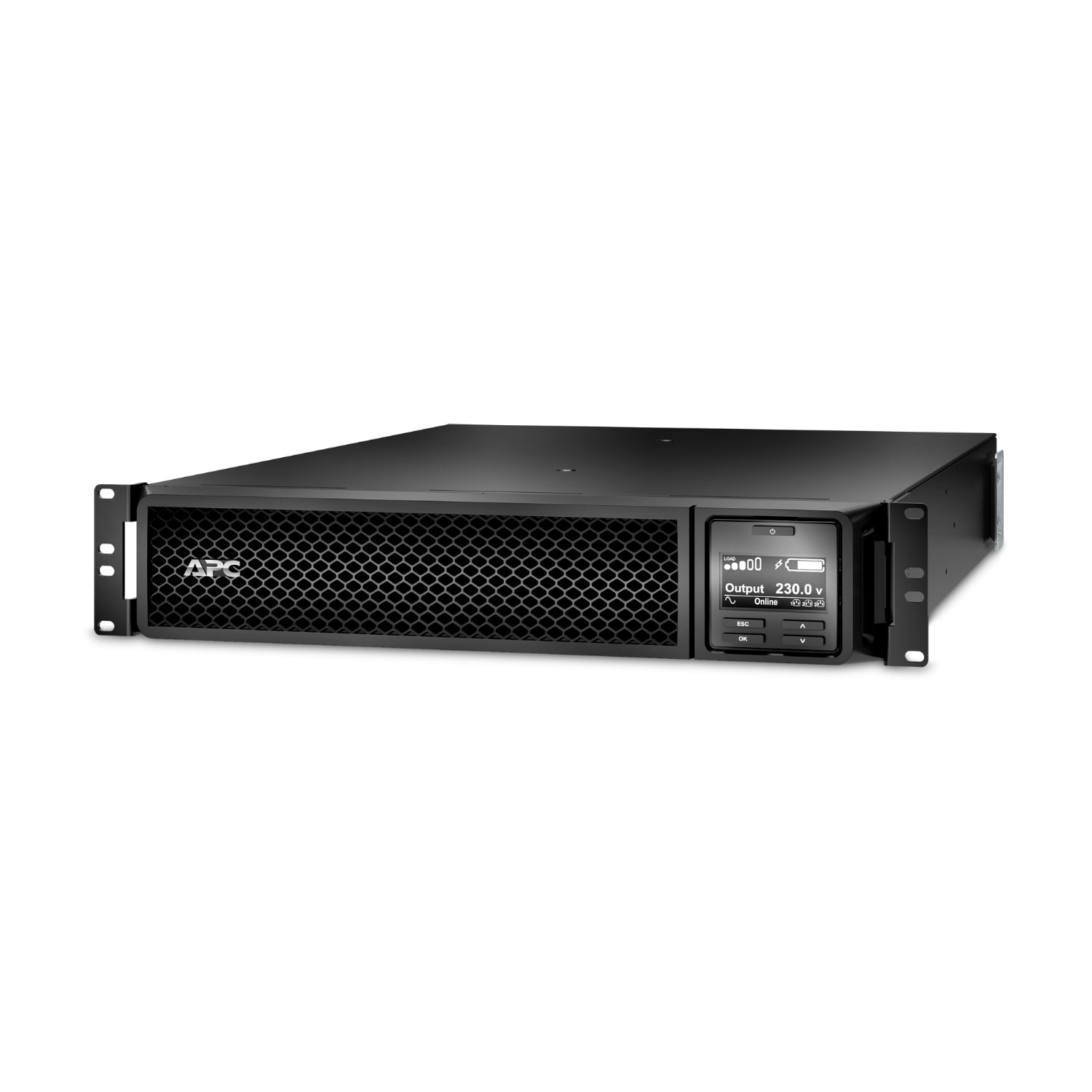 APC Smart UPS On Line, 1000VA ,1000W, Rackmount 2U, 230V, 6x C13 IEC outlets,1KVA SmartSlot, Extended runtime, With rail kit | SRT1000RMXLI