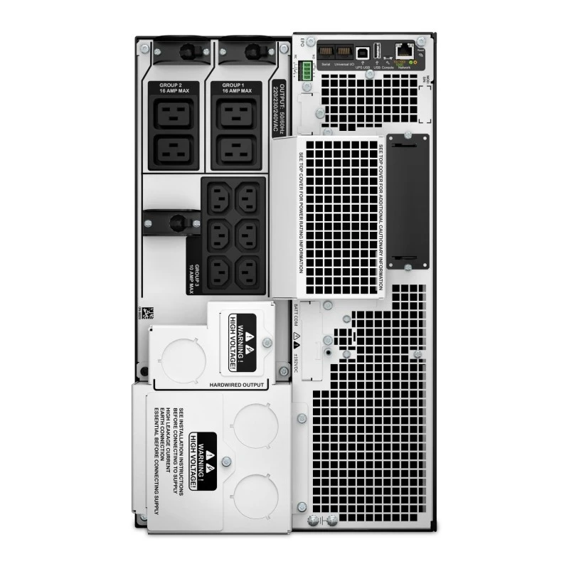 APC Smart-UPS SRT10KXLI, 10000VA/10000W, 230V, Online UPS, Pure Sine Wave, Tower