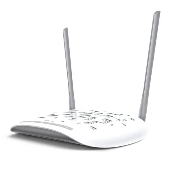 TP‑Link TD‑W9970 VDSL,ADSL Modem Router – 300 Mbps Wi‑Fi N, 2.4 GHz, 4×Ethernet LAN/WAN, USB 2.0, IPv6, Parental Control, White