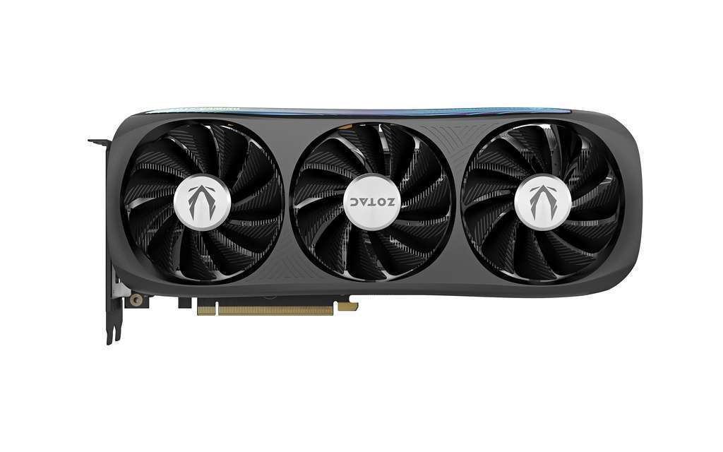 ZOTAC GAMING GeForce RTX 4070 Ti AMP AIRO 12GB GDDR6X, SPECTRA 2.0 RGB Lighting, NVIDIA DLSS 3, Engine Clock Boost 2670 MHz, Supports 4K 120Hz HDR | ZT-D40710F-10P