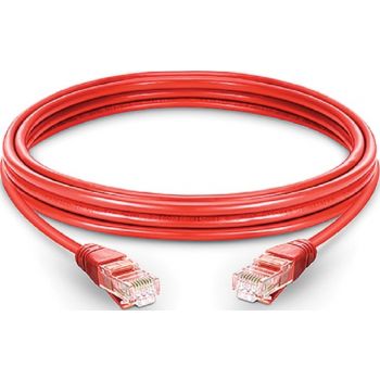 GENUINE CAT6 Patch Cord 23 AWG Red | 1 METER