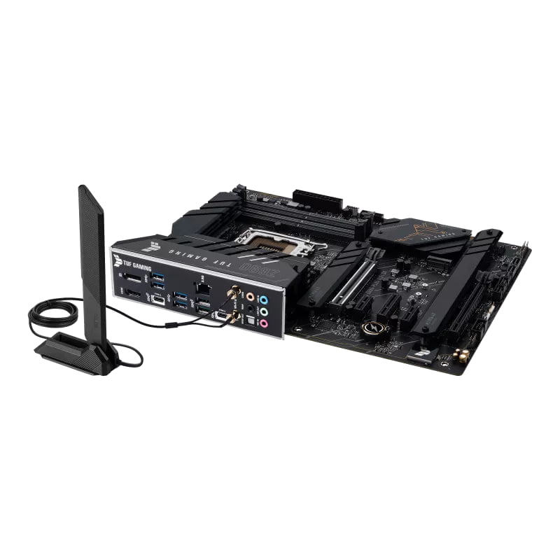 Asus TUF GAMING Z690-PLUS WIFI D4  TUF GAMING Z690-PLUS WIFI D4 Intel® Z690 (LGA 1700) ATX gaming motherboard, 15 DrMOS power stages, PCIe® 5.0, DDR4 memory, four M.2 slots, WiFi 6 and Intel 2.5 Gb Ethernet, HDMI® | 90MB18V0-M0EAY0