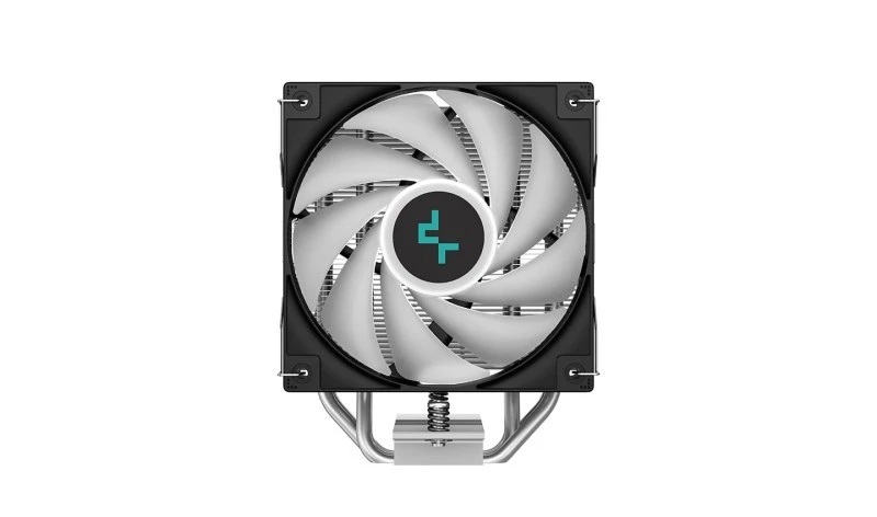 DeepCool AG400 BK ARGB CPU Cooler, Single‑Tower 120 mm PWM Fan, 220 W TDP, Matte Black, P/N R‑AG400‑BKANMC‑G‑2