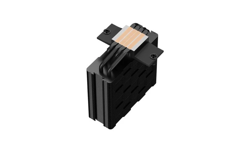 DeepCool AG400 BK ARGB CPU Cooler, Single‑Tower 120 mm PWM Fan, 220 W TDP, Matte Black, P/N R‑AG400‑BKANMC‑G‑2