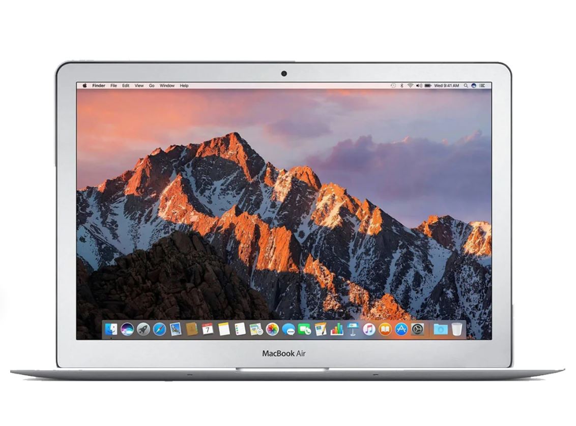 Renewed Apple MacBook Air 2017 13.3 inch ,Intel Core i5 ,8GB RAM, 128 GB SSD, Mac OS ,En Keyboard - Silver