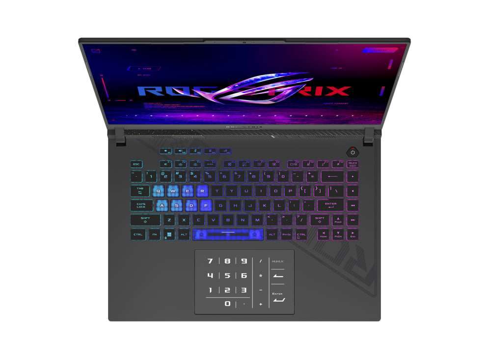 ASUS ROG STRIX G16 Intel Core i7 13650HX, 16GB RAM, 1TB SSD, 16" WUXGA 165Hz, 6GB NVIDIA RTX 4050, Win11 Home, Eng-Arb K/B, Gray | G614JU-N3111W