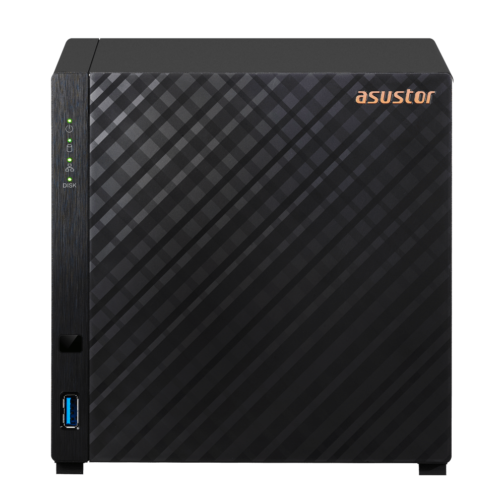 Asustor AS1104T 4 Bay, Realtek RTD1296, Quad-Core 1.4GHz, 1GB, Tower NAS Enclosure