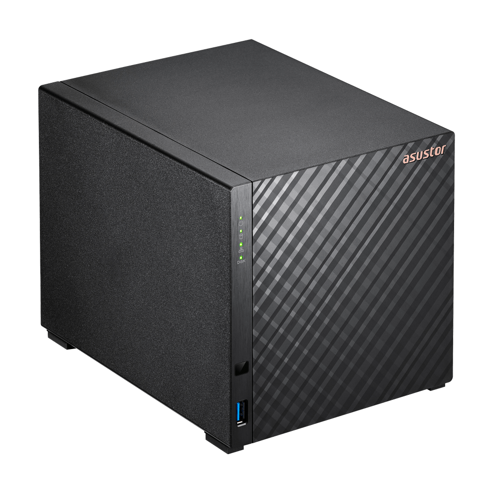 Asustor AS1104T 4 Bay, Realtek RTD1296, Quad-Core 1.4GHz, 1GB, Tower NAS Enclosure