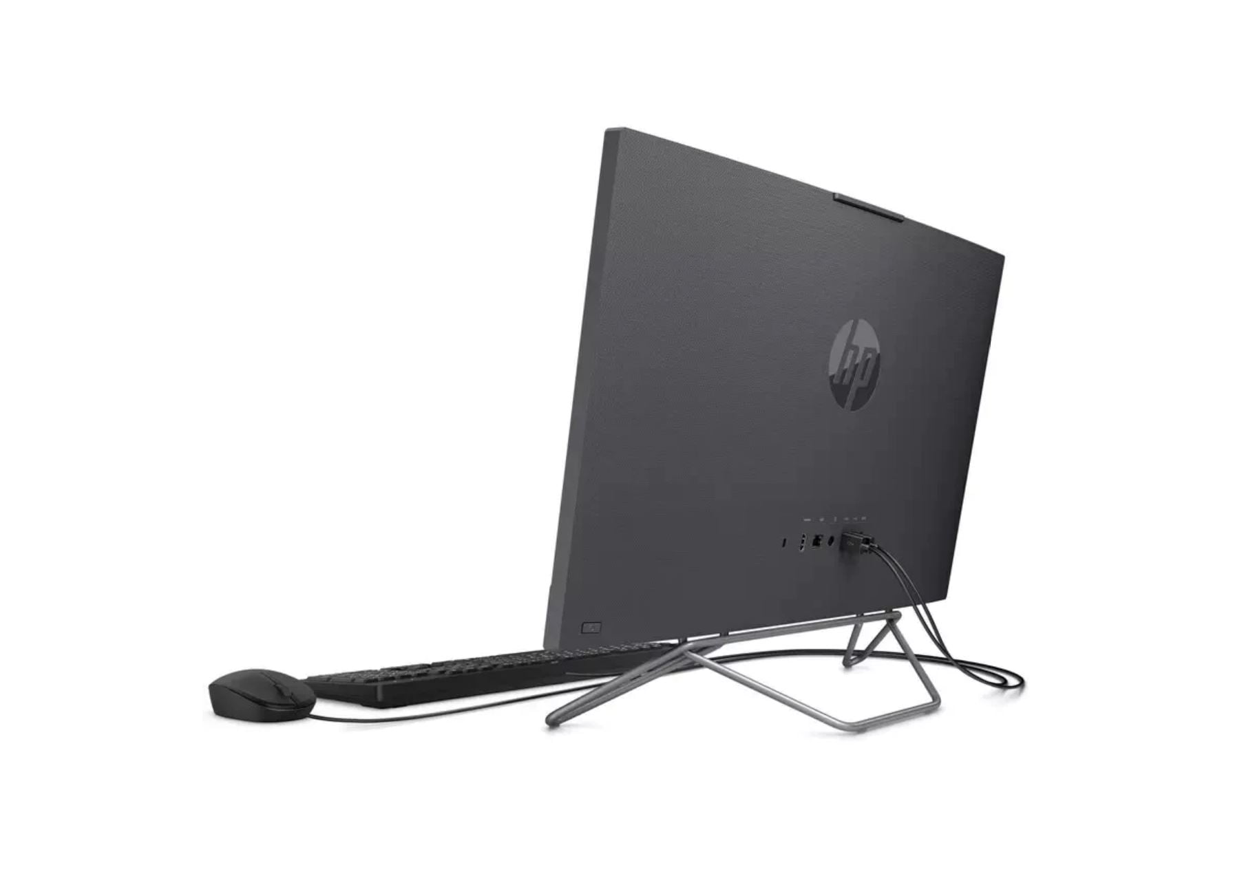 HP AIO 24 Core i5 1235U, 8GB, 512GB SSD, 23.8"FHD Touch, 2GB NVIDIA MX450, Win11 Home, Black, USB KeyBoard & Mouse | CB1009NE-6J7F3EA