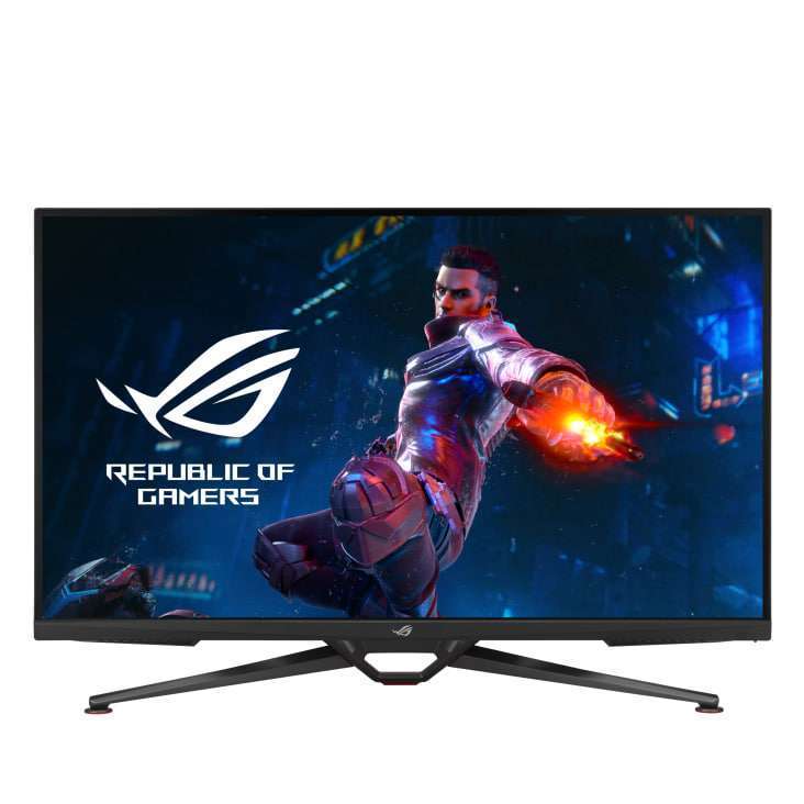 ASUS ROG Swift  PG38UQ Gaming Monitor, 38" 4K UHD IPS Display, 144Hz Refresh Rate, 1ms GtG Response ?Time, G-Sync & FreeSync ?