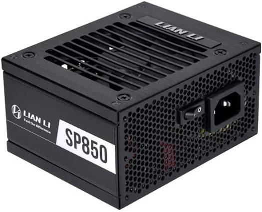 Lian Li SP 850 80+ Gold Power Supply, 850 Watts Power, Fully Modular Baided Cables, Zero RPM Mode, Adjusted Start/Stop Limit, JPN Electrolytic Capacitors, Black | G89.SP850B.00UK