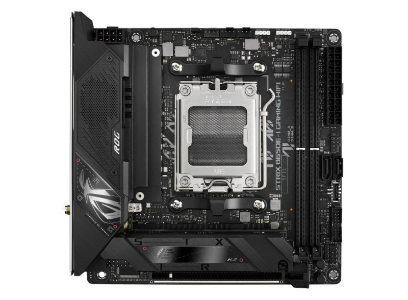 ASUS ROG STRIX B650E-I GAMING WIFI Mini-ITX Motherboard, AM5 Socket, DDR5 64GB, PCIe 5.0, 2x M.2, Wi-Fi 6, HDMI, DP | 90MB1BI0-M0EAY0