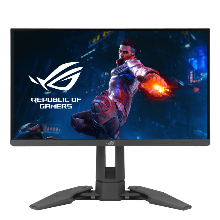 ASUS ROG Swift Pro 24" FHD 540 Hz E-TN Gaming Monitor, 0.2ms(GTG) Response Time, DisplayHDR 400 with 16.7M Colors, NVIDIA G-SYNC ULMB 2, Adjustable Base, ESS Codec, USB 3.2-A, HDMI / DP | PG248QP