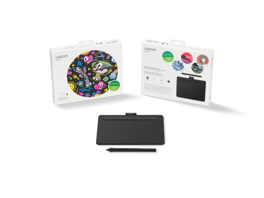 Wacom Intuos small Bluetooth Black Graphic Drawing Table | CTL-4100WLK-M