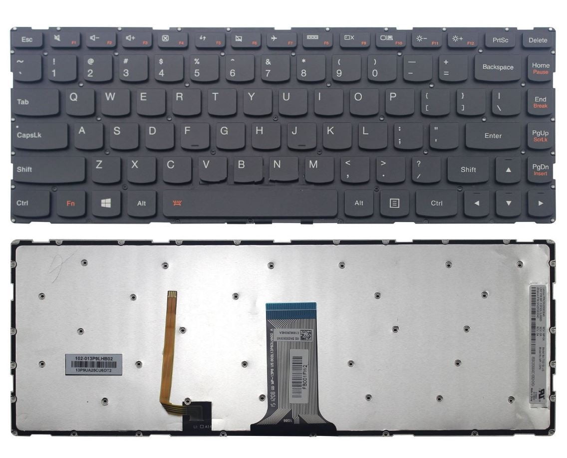 Replacment Laptop Keyboard with backlight For Lenovo YOGA 500-14IBD