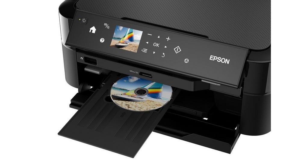 EcoTank L850 A4 6 color ink tank multifunction photo printer with an LCD screen | C11CE31403DA