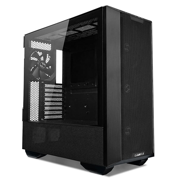 Lian Li Lancool III Mesh RGB E-ATX Mid Tower Modular Chassis, 8 Expansion Slots, Tempered Glass Panel, Up To 360mm Fan Support, Equipped With 4x 140 PWM Fans, USB Type C, Black | G99.LAN3RX.00