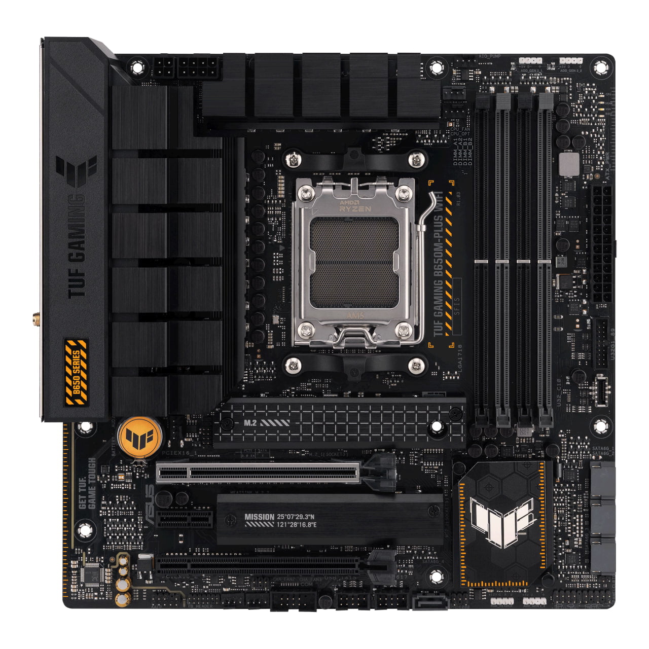 Asus TUF GAMING B650M-PLUS WIFI AMD AM5 Socket | 90MB1BF0-M0EAY0