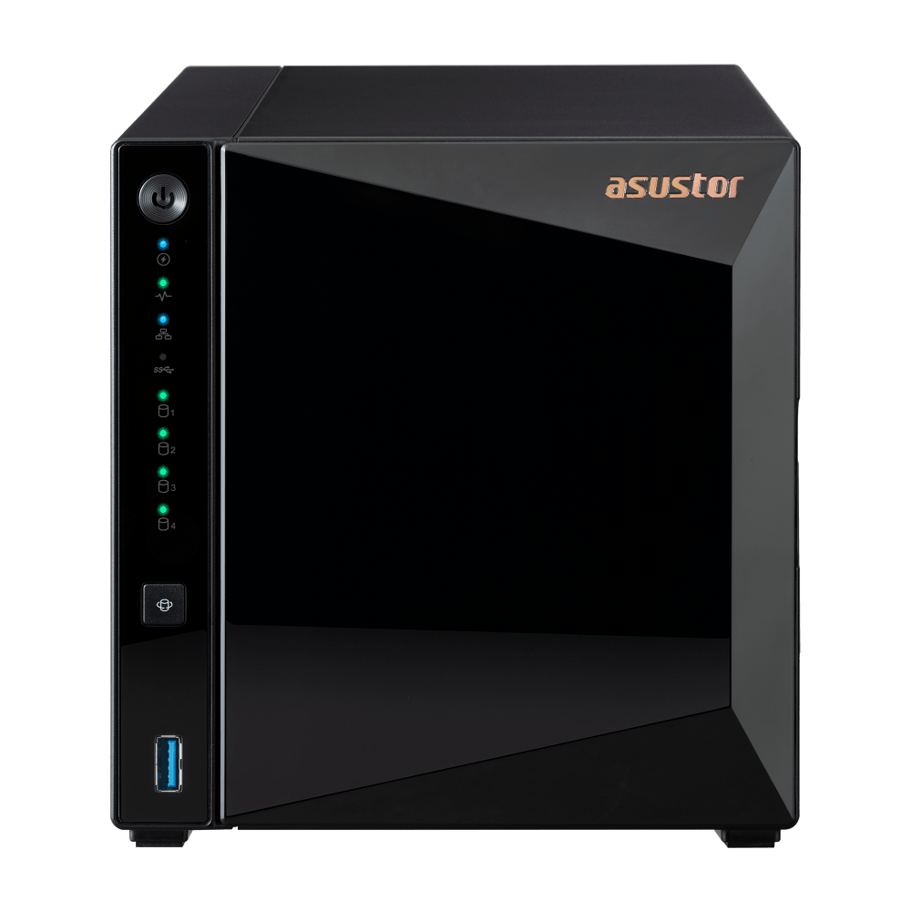 Asustor AS3304T 4 Bay, Realtek RTD1296, Quad-Core 1.4GHz, 2GB, Tower NAS Enclosure