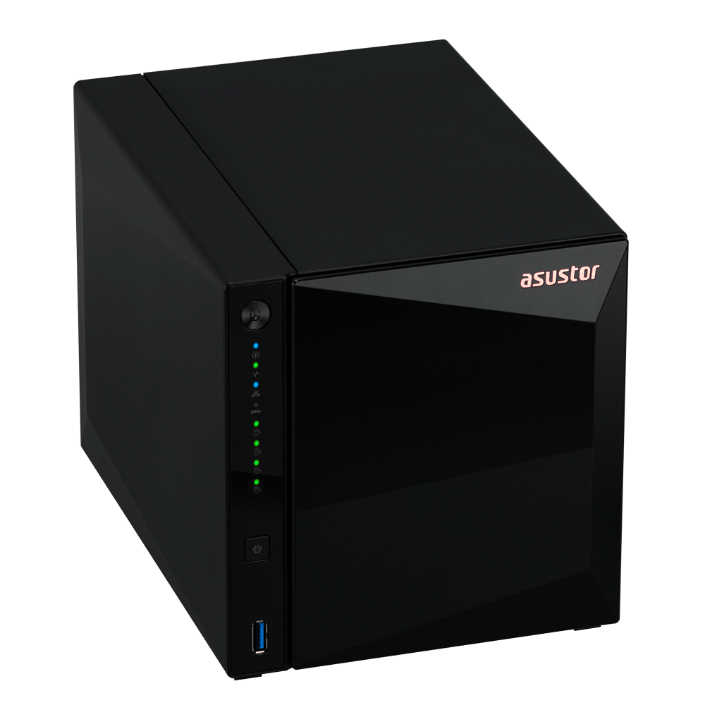 Asustor AS3304T 4 Bay, Realtek RTD1296, Quad-Core 1.4GHz, 2GB, Tower NAS Enclosure