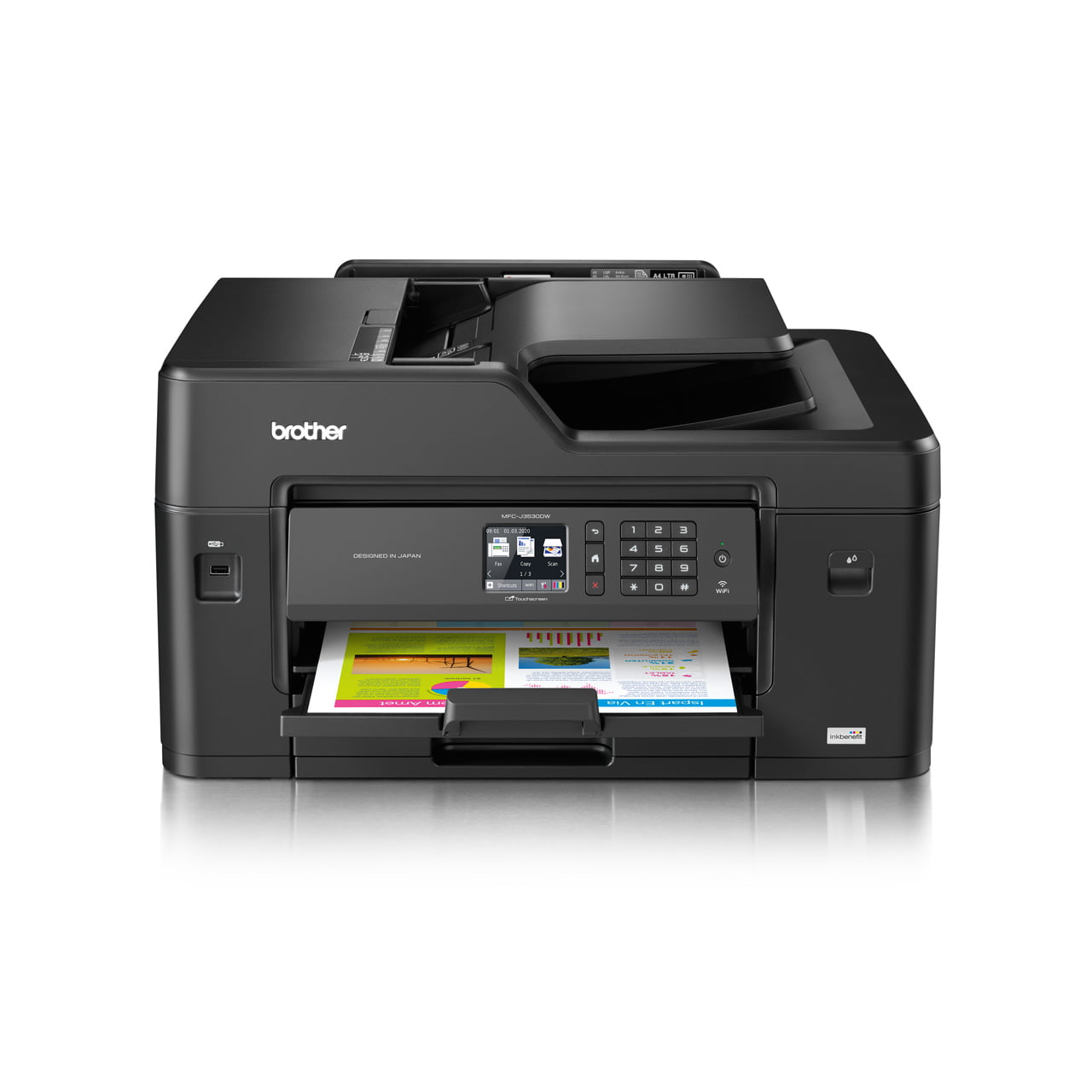 Brother MFC-J3530DW A3 22ppm  Print, Scan, Copy, Fax , color Inkjet Printer|8CH11300141