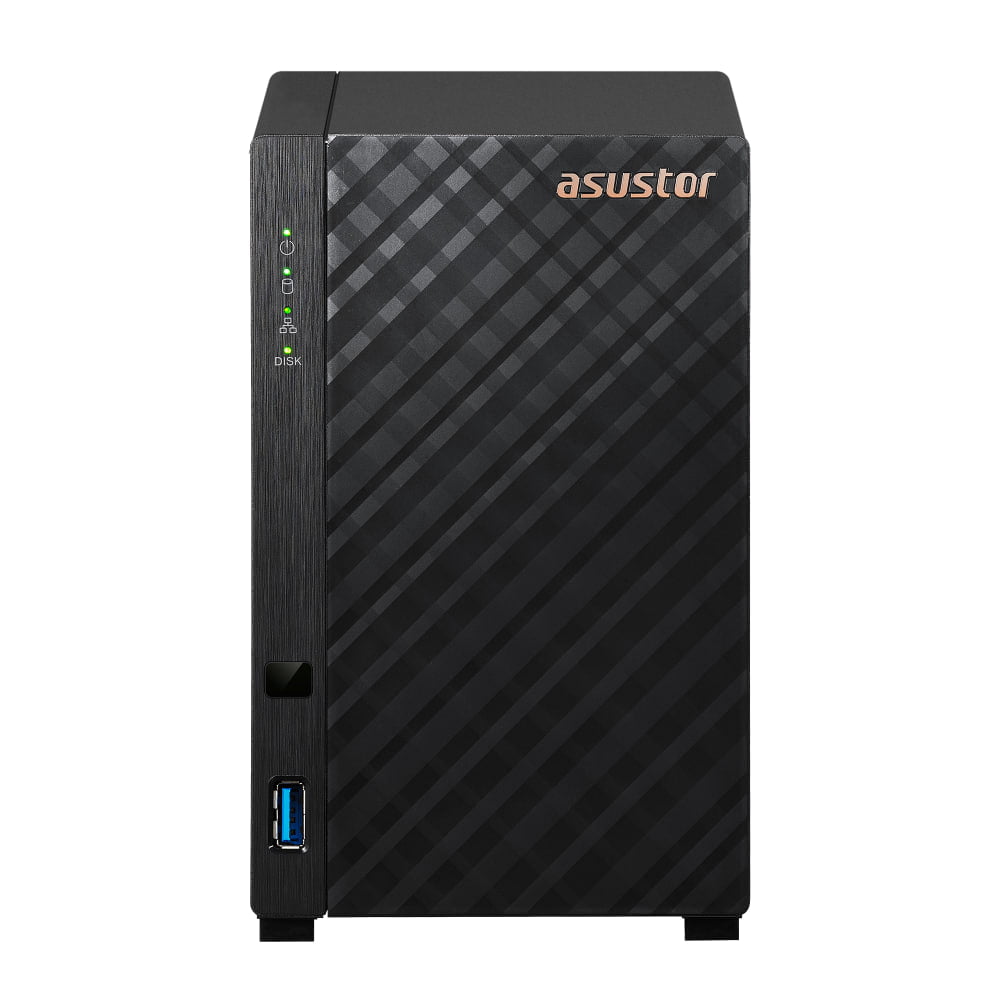 Asustor AS1102T 2 Bay, Realtek RTD1296, Quad-Core 1.4GHz, 1GB, Tower NAS Enclosure