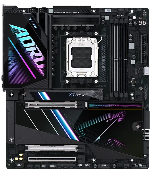 GIGABYTE X870E AORUS Xtreme AI TOP