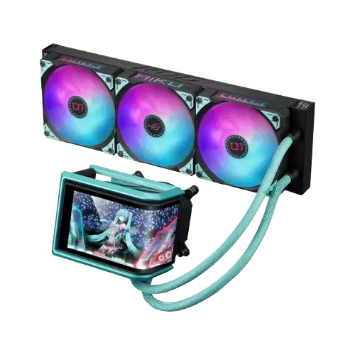 ASUS ROG RYUO IV 360 ARGB Hatsune Miku Edition AIO 360mm Curved-screen