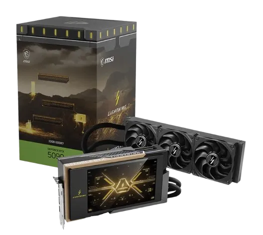MSI NVIDIA GeForce RTX 5090 32G LIGHTNING Z