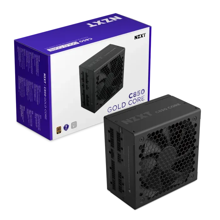 NZXT C850 Gold Core 850W 80 PLUS Gold Fully Modular,