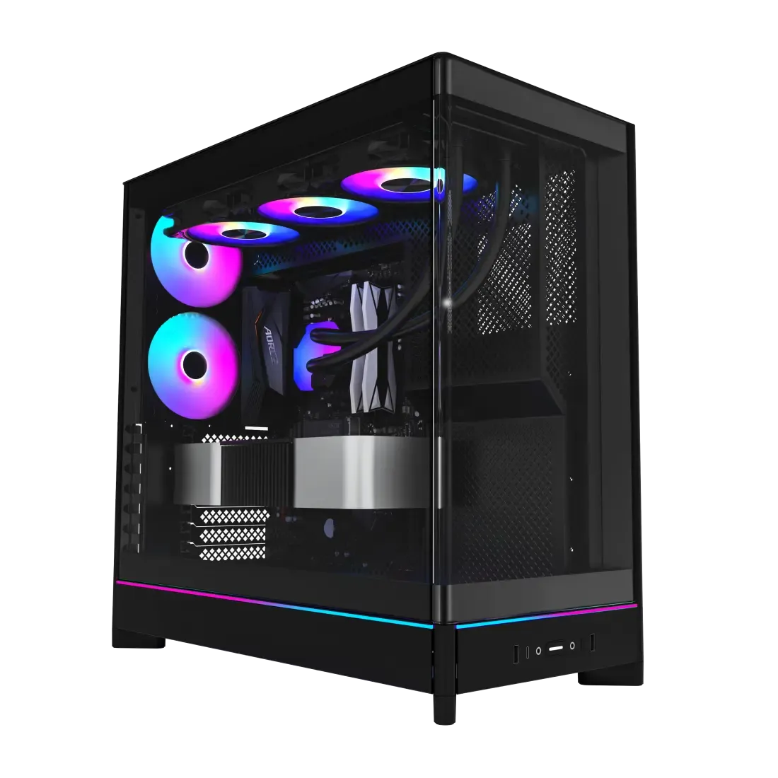 MONTECH HS02 PRO Black Mid-Tower