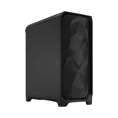 Fractal Meshify 3 Black Solid Computer Case, 3x Pre-installed Fans
