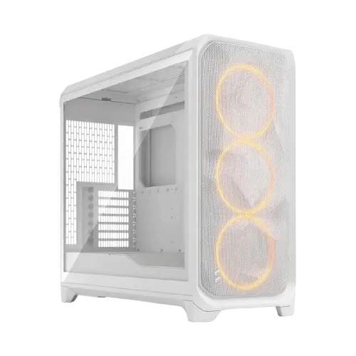 Fractal Meshify 3 XL White RGB TG Clear Tint Computer Case
