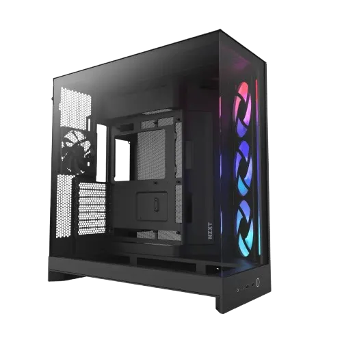 NZXT H9 Flow RGB Large Dual-Chamber Mid-Tower ATX Airflow Case with RGB (2025)