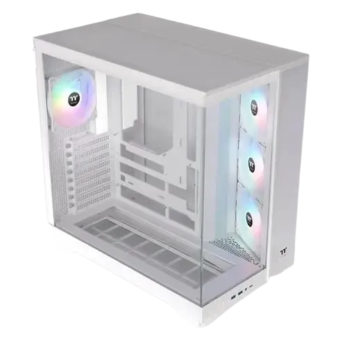 Thermaltake View 380 XL TG ARGB Snow Mid Tower Case