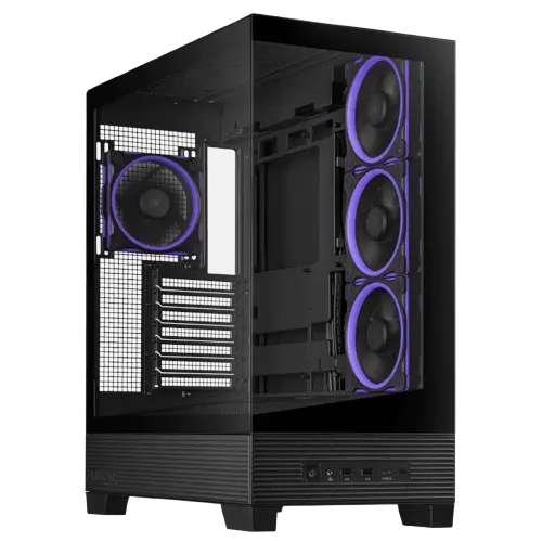 ASUS A31 PLUS Mid Tower ATX Case, 4X Pre-installed ARGB fans