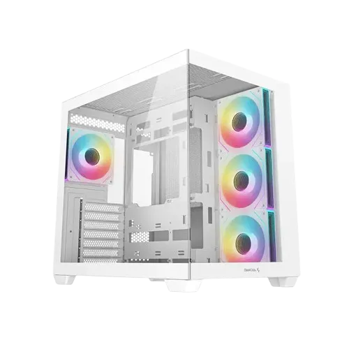 Deepcool CG530 4F Mid Tower Case, 4x PWM+ARGB Pre-Installed Fans
