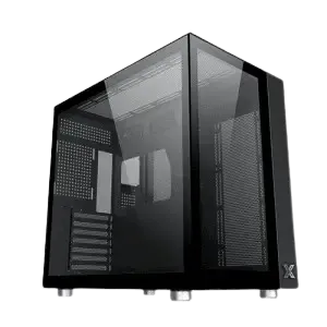 Xigmatek Aquarius Pro Gaming ATX PC Case, Black