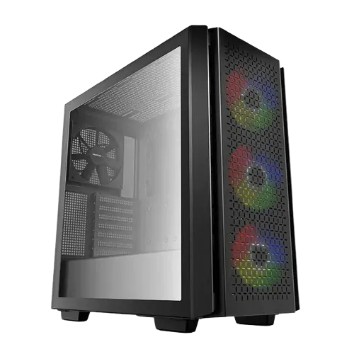 DeepCool CG560 Mid-Tower Case, ABS+SPCC+Tempered Glass