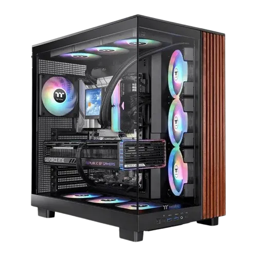 Thermaltake View 380 XL WS ARGB Black Mid-tower White ATX Case