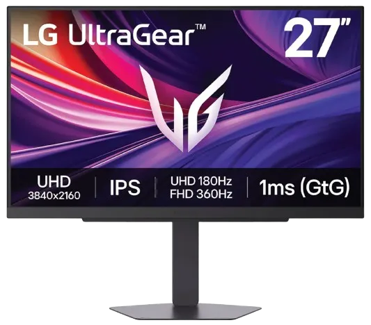 LG UltraGear G8 4K 27" 27G810A-B UHD IPS Dual Mode Gaming Monitor