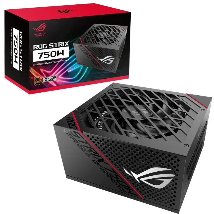 Asus ROG Strix 750W Gold PSU Brings Premium Cooling Performance Modular Power Supply Unit | 90YE00A0-B0NA00