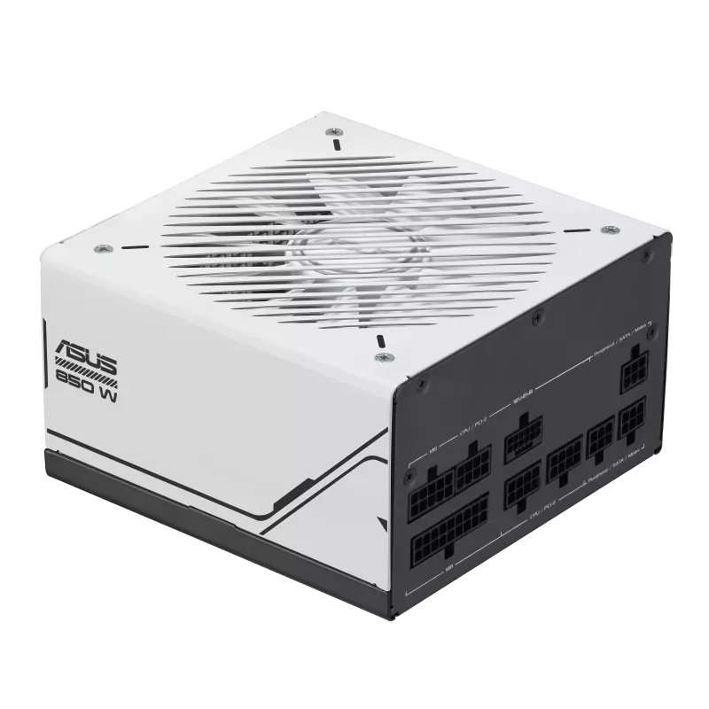 ASUS Prime 850W Gold (850 Watt, ATX 3.0 Compatible, Fully Modular Power Supply, 80+ Gold Certified, Dual Ball Bearings, Two Color Options in One, 8-Year Warranty | 90YE00U0-B0NB00